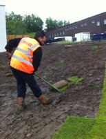 re-turfing
